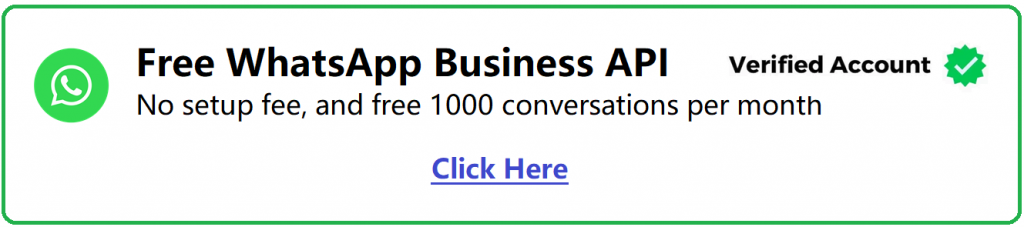 Free WhatsApp business API - Authkey (Meta Official Partner)