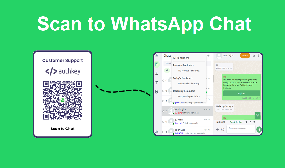 WhatsApp QR Widget