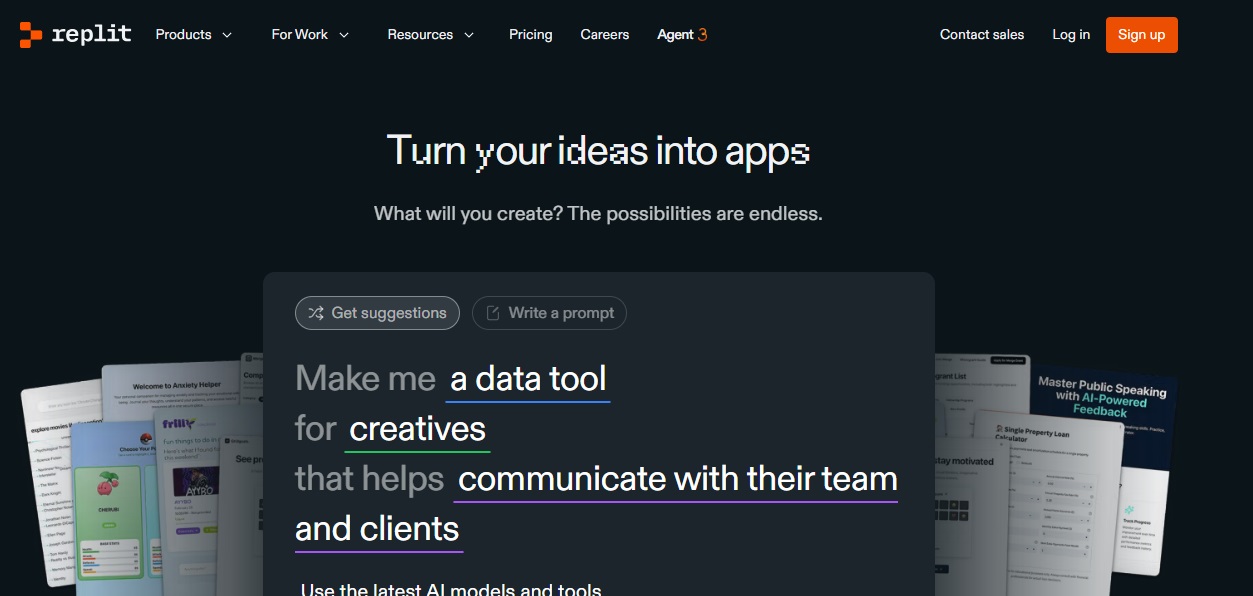 Replit is an online coding platform that lets developers write, test, and deploy applications instantly