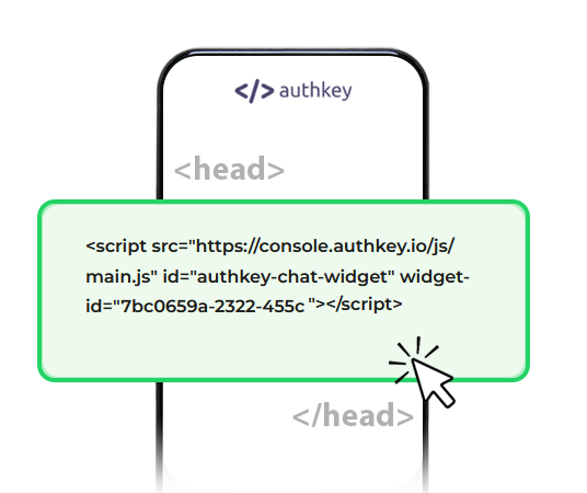 Integrate Widget Code
