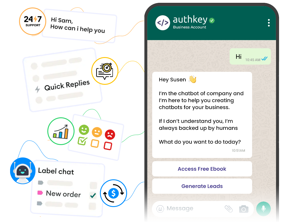 WhatsApp chatbot